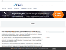 Tablet Screenshot of pirc.org.pl