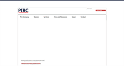 Desktop Screenshot of pirc.co.uk